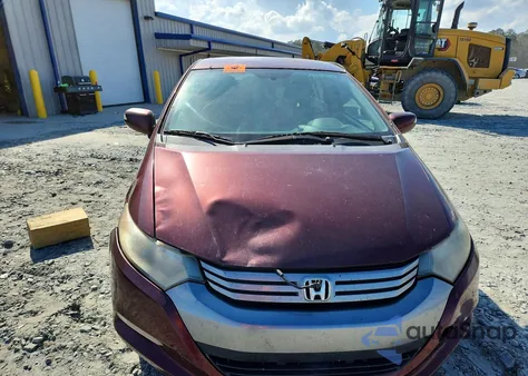 2011 Honda Insight Ex from USA, damaged, VIN JHMZE2H74BS011207